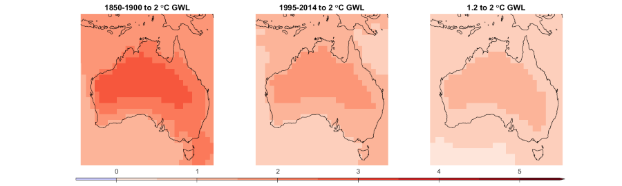 Global Warming relative to 1850-1900 baseline